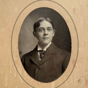 Vintage Portrait Photo Young Boy Student Teenager Prankster Urchin Knoxville